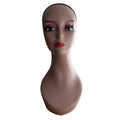 Head model dummy head female model head European and American and African market best-selling display wig hat PVC needle-able head model