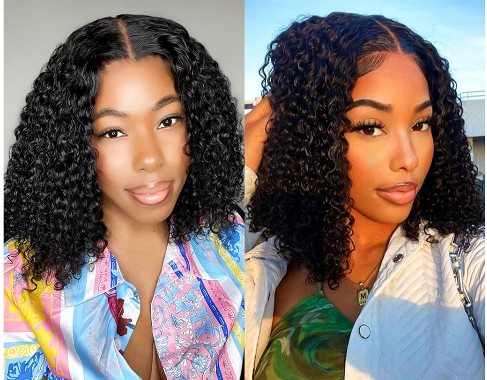 Glueless Wigs Human Hair Wear And Go Kinky Curly Lace Frontal Human Hair Perruque Cheveux Humains OnSale Brazilian Raw Hair